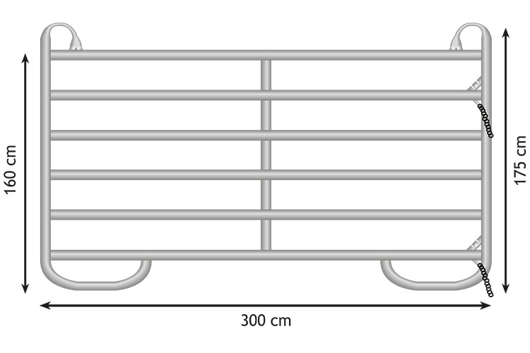 HAAS Panel 300 cm - 15 Stück